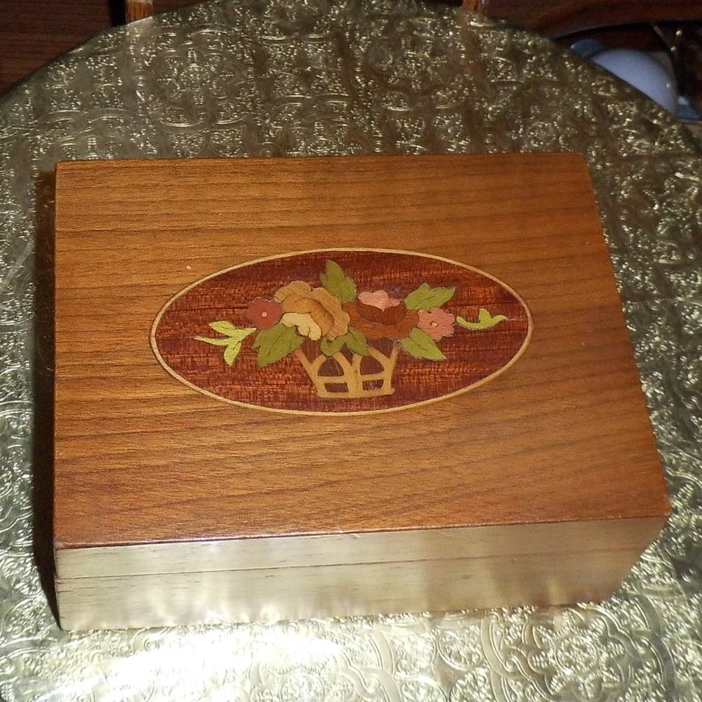 1pc.  Handmade Jewelry-Trinket-Keepsake Box